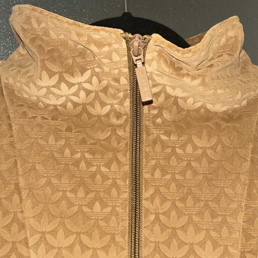 Adidas Originals adicolor 70s unisex funnel velour fleece - Picture 7 of 12